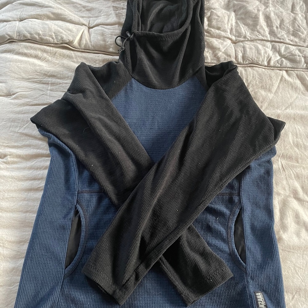 Blue/Black Melanzana Hoodie